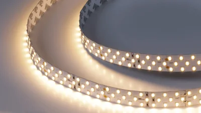 Светодиодная лента SWG PRO 2835, 252 LED/м, 24 Вт/м, 24В , IP20, Цвет: Теплый белый, SWG2P252-24-24-WW-20