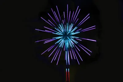 LED-EM-001-М, 12V Фейерверк Шар с контрол.12 реж. 3м*3м*3м, 52 луча (2 кор.)