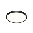7660/24L MITRA LED SN 54 Светильник пластик/белый/черный LED 24Вт 3000/4000K D300 IP40 ALFA BLACK