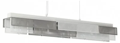 8006/5A MODERNI LN24 белый/никель, белый металл/металл Подвесной светильник Е14 5*40W 220V DANA