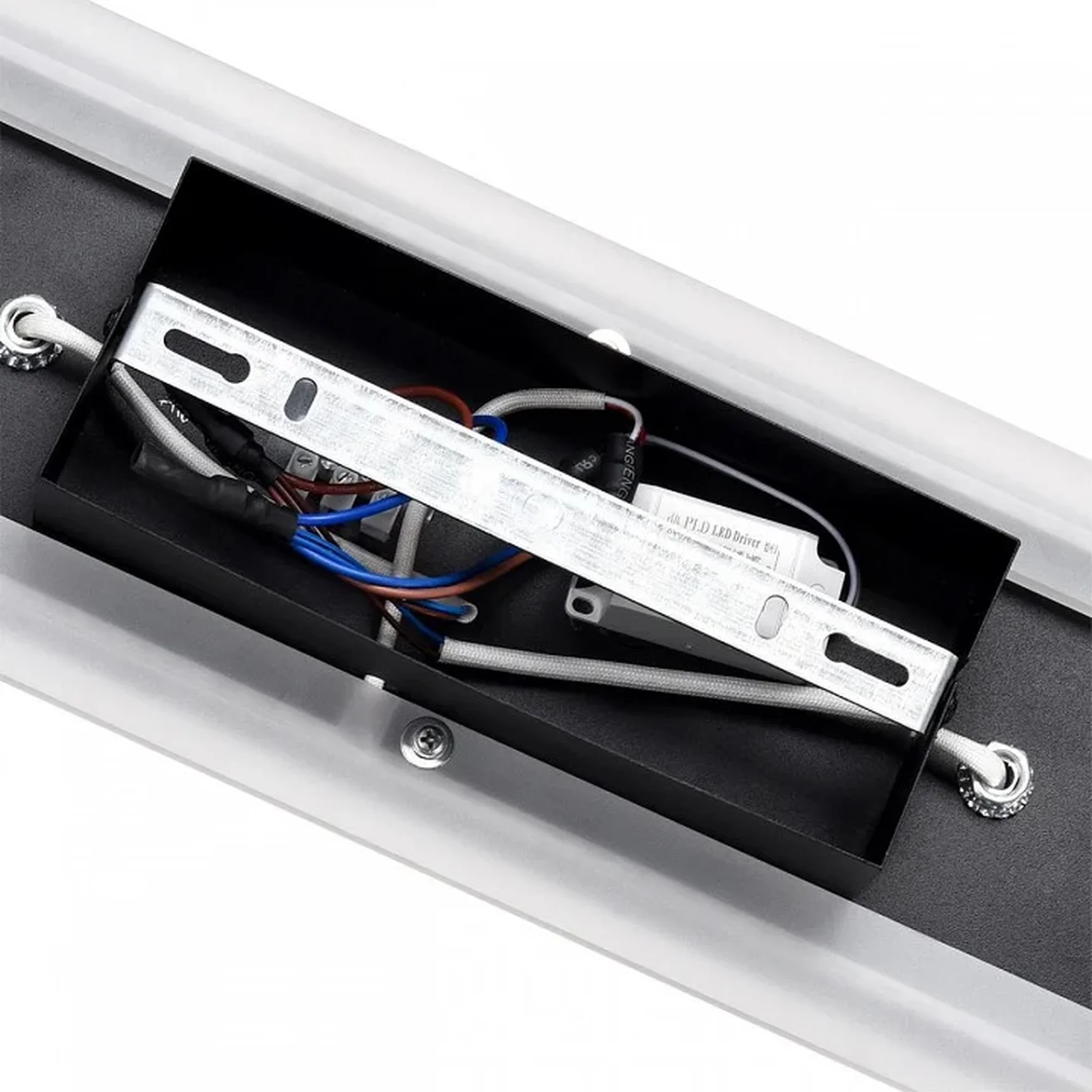 8025/19WL LEDIO LN24 черный/дерево, металл/МДФ Настенный светильник LED GU10 2*10W + LED 19W 220V PINE