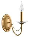 8033/1W CLASSI LN26 металл/стекло, медь/прозрачный Бра E14 1*40W 220V INCANTO
