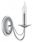 8034/1W CLASSI LN26 металл/стекло, хром/прозрачный Бра E14 1*40W 220V INCANTO