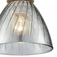 8050/1A SUSPENTIONI LN25 309 дерево/смоки металл/стекло Подвесной светильник E27 1*60W 220V MIRABELA