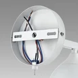 8095/1W MODERNI LN25 белый/белый металл, дерево/металл Бра Е27 1*60W 220V COLANGE