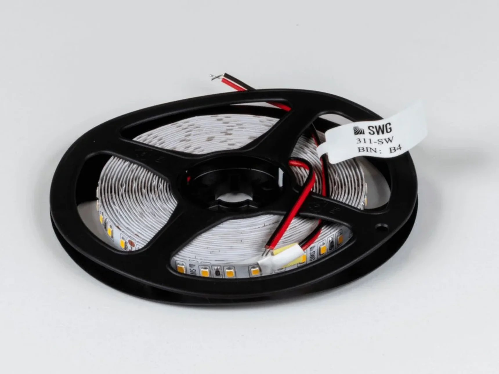 Светодиодная лента 2835, 120 LED/м, 9,6 Вт/м, 24В , IP20, 3M, Цвет: Теплый белый, SWG2120-24-9.6-WW-M
