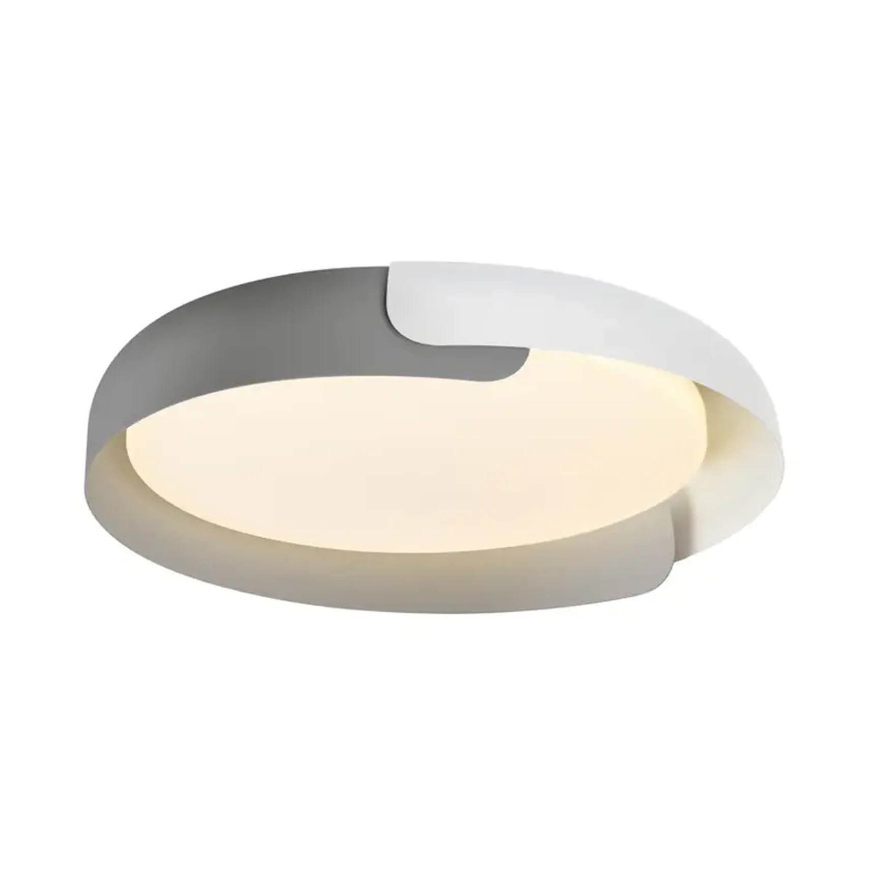 7707/60L AVRA LED SN 26 Светильник металл/пластик/белый/серый LED 60Вт 3000-6000K D580 IP20 пульт ДУ ANTARES