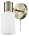 8100/1W COMFI LN25 бронза/белый металл/стекло Бра Е14 1*40W 220V MAVE