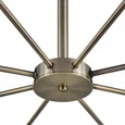 8100/8C COMFI LN25 бронза/белый металл/стекло Люстра потолочная Е14 8*40W 220V MAVE