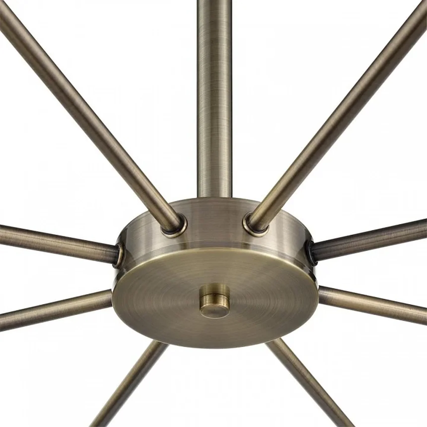 8100/8C COMFI LN25 бронза/белый металл/стекло Люстра потолочная Е14 8*40W 220V MAVE