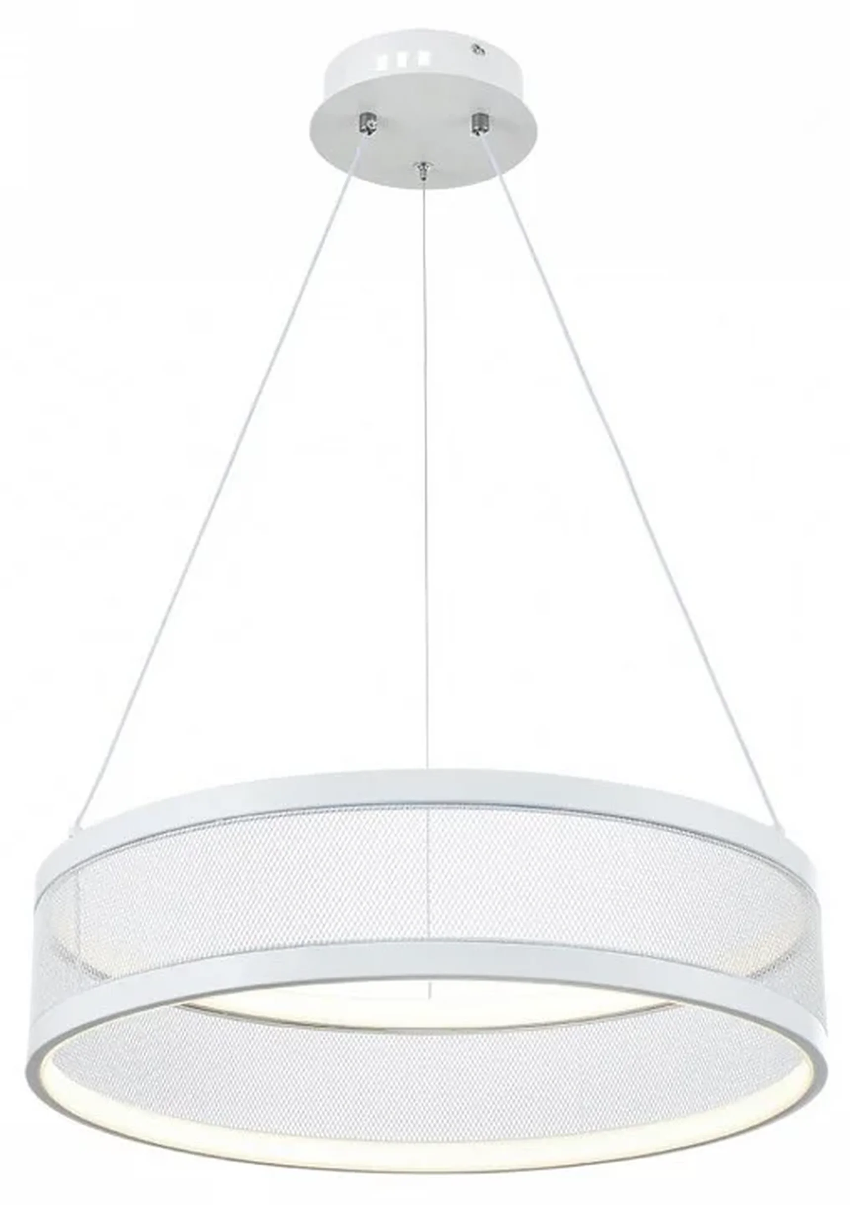8104/38L LEDIO LN25 белый/белый металл/металл Люстра подвесная LED 38W 3000-6000К 220V FELISITI