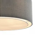 8111/5 MODERNI LN25 хром/серый, металл/текстиль Люстра подвесная E14 5*40W 220V ZIGRISA