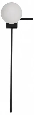 812617 Бра GLOBO 1х6W (led) G9 ЧЕРНЫЙ/БЕЛЫЙ