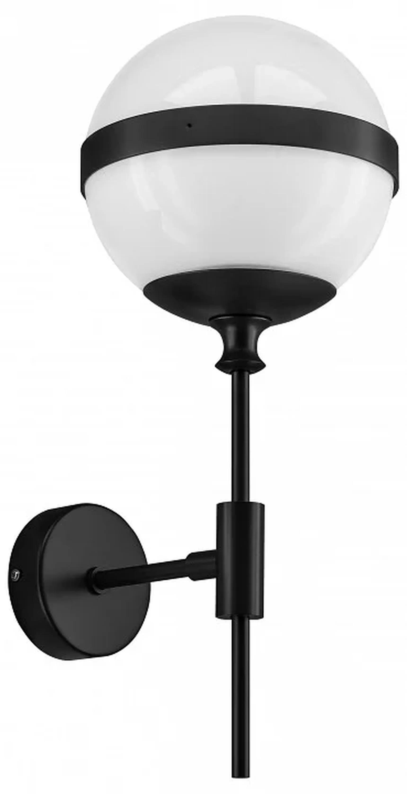813617 (MB1803-1BL) Бра GLOBO 1х40W E14 black/white