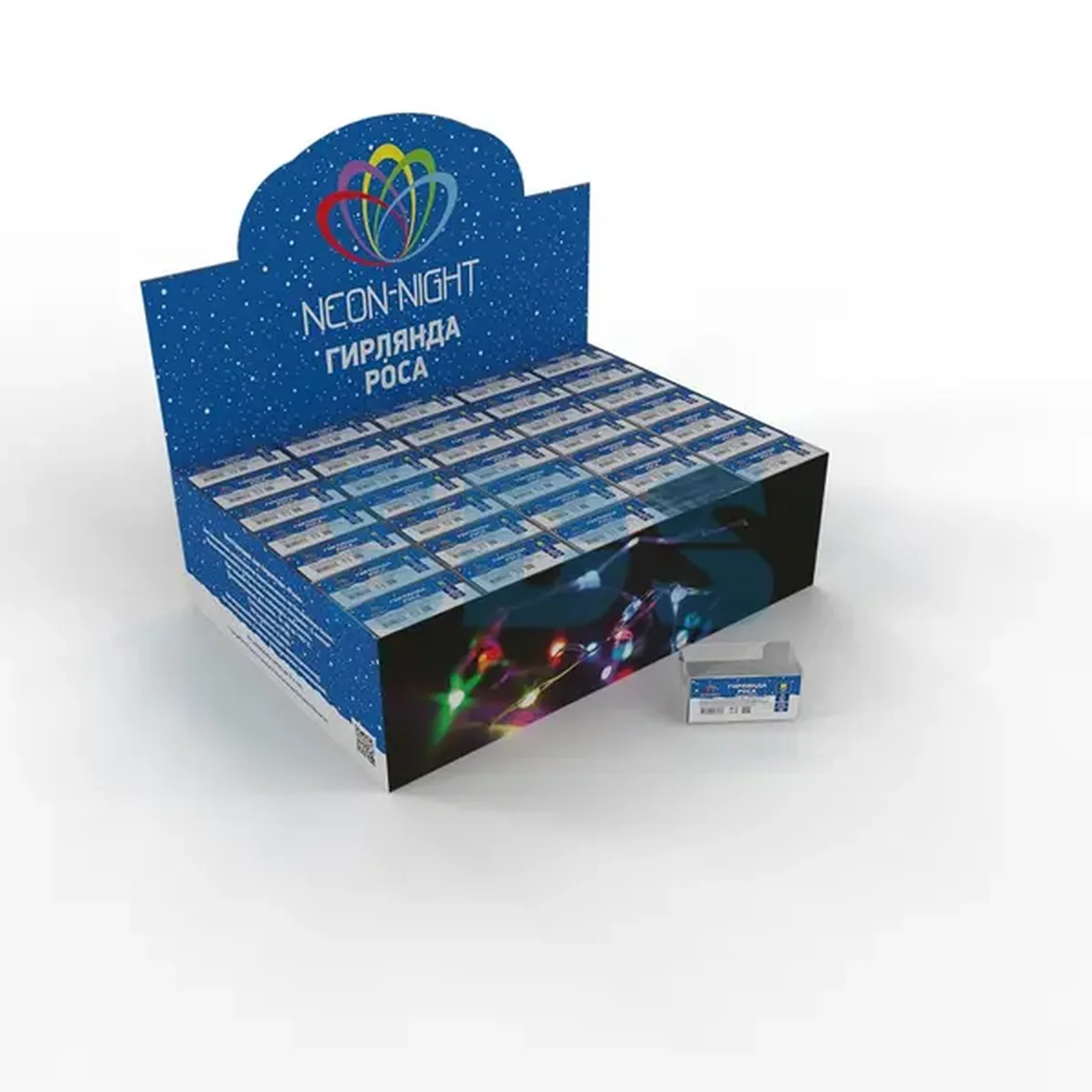 Гирлянда Роса, 2 м, 20 диодов, цвет зеленый