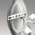 8189/1W CLASSI LN25 белый металл/хрусталь Бра E14 1*40W 220V SNOW