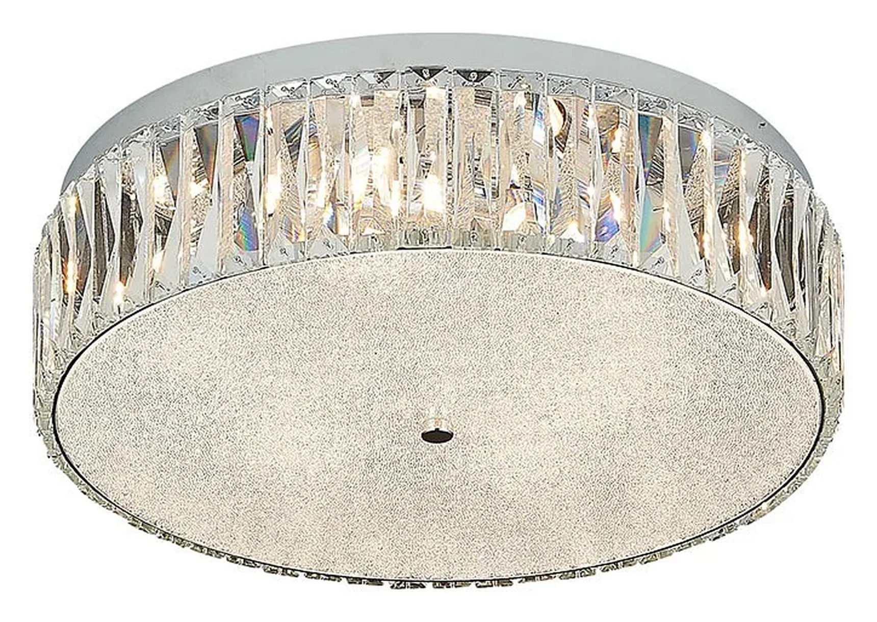 8240 8246/PL chrome, Потолочный светильник, Chrome Clear glass D42,5*H12,5 cm E14 LED 6*9W