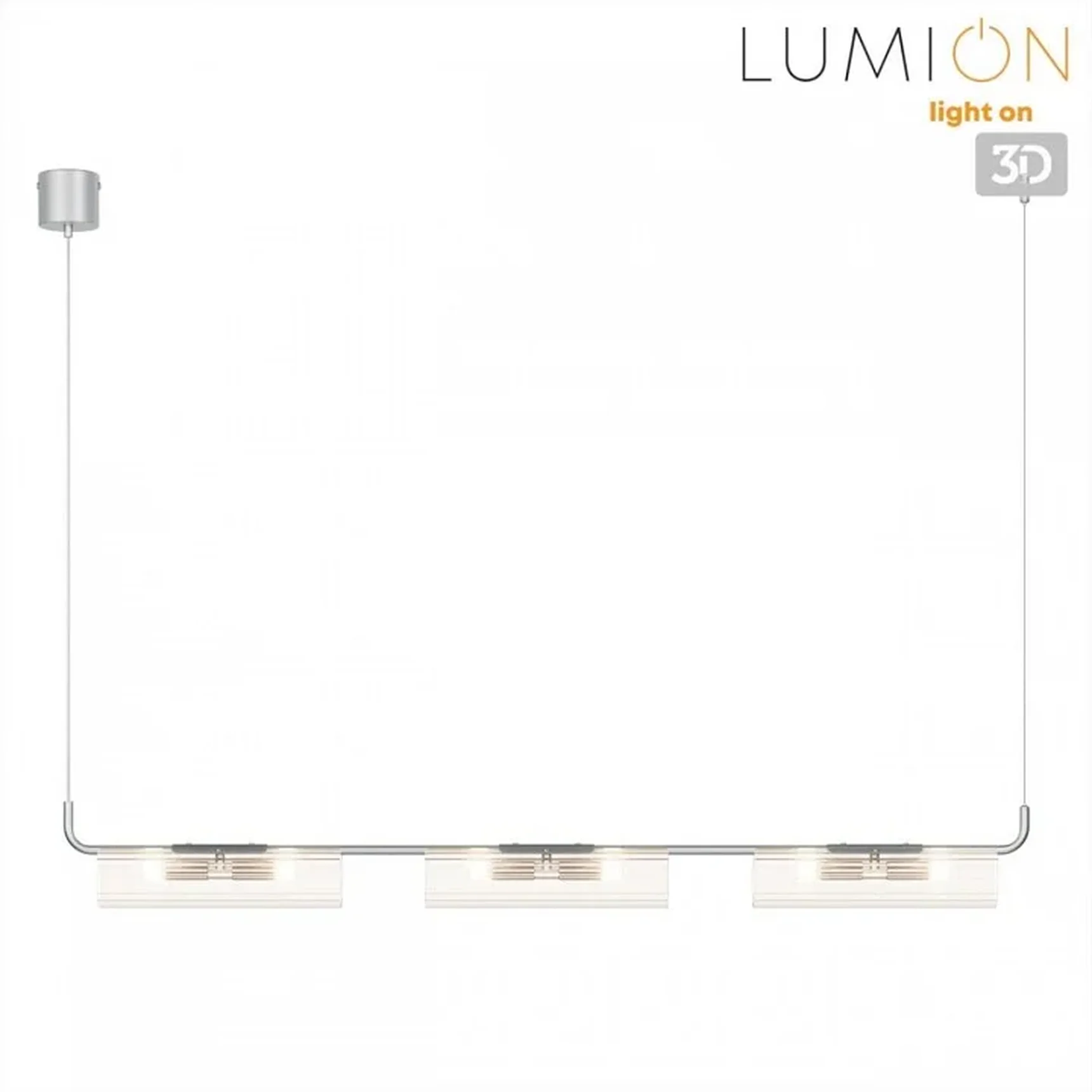 8258/6 SUSPENTIONI LN26 серебро/прозрачный, металл/стекло Подвесной светильникG9 6*20W 220V TORONTO
