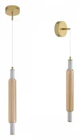 8259/15WCL LEDIO LN26 золото/амбер, металл/акрил/стекло Бра/подвес LED 15W 4000К 220V TRENDY