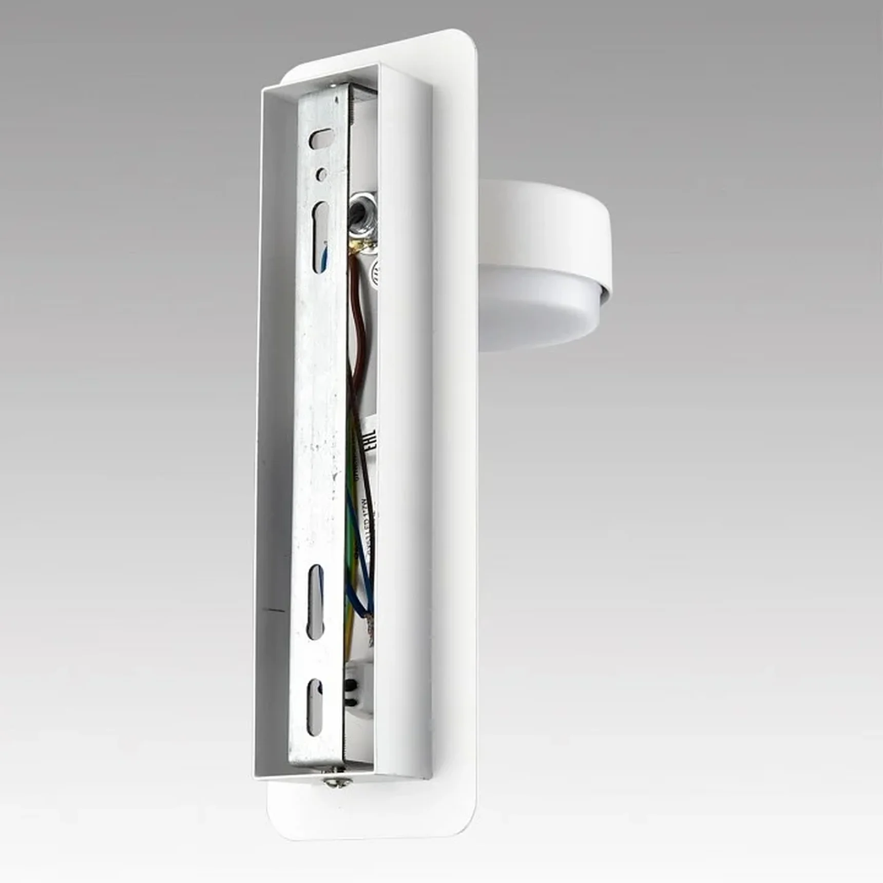 8263/1W COMFI LN26 металл, белый/дерево Бра GX53 LED 1*7W 220V LELAND