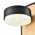 8264/1W COMFI LN26 металл, черный/дерево Бра GX53 LED 1*7W 220V LELAND