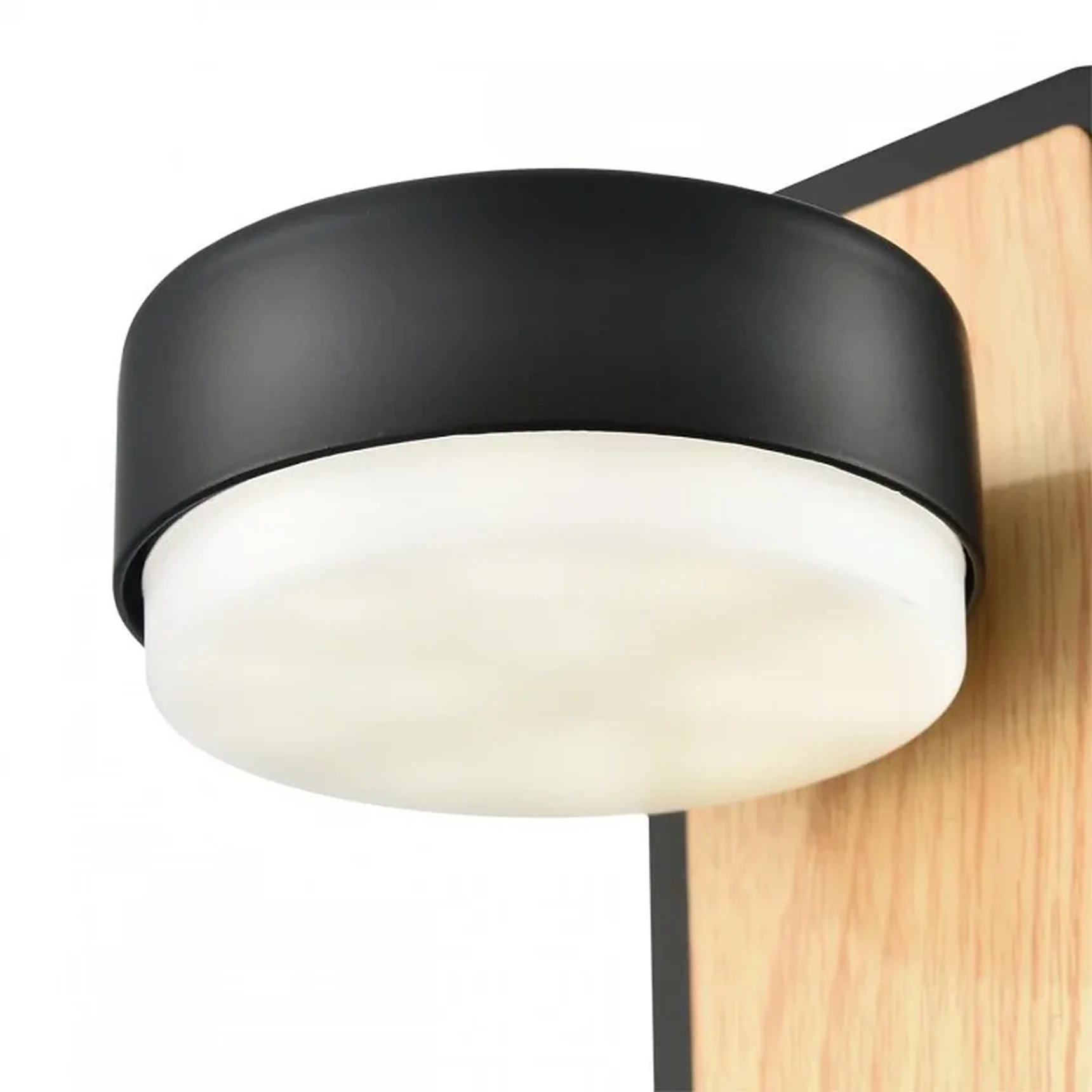 8264/1W COMFI LN26 металл, черный/дерево Бра GX53 LED 1*7W 220V LELAND