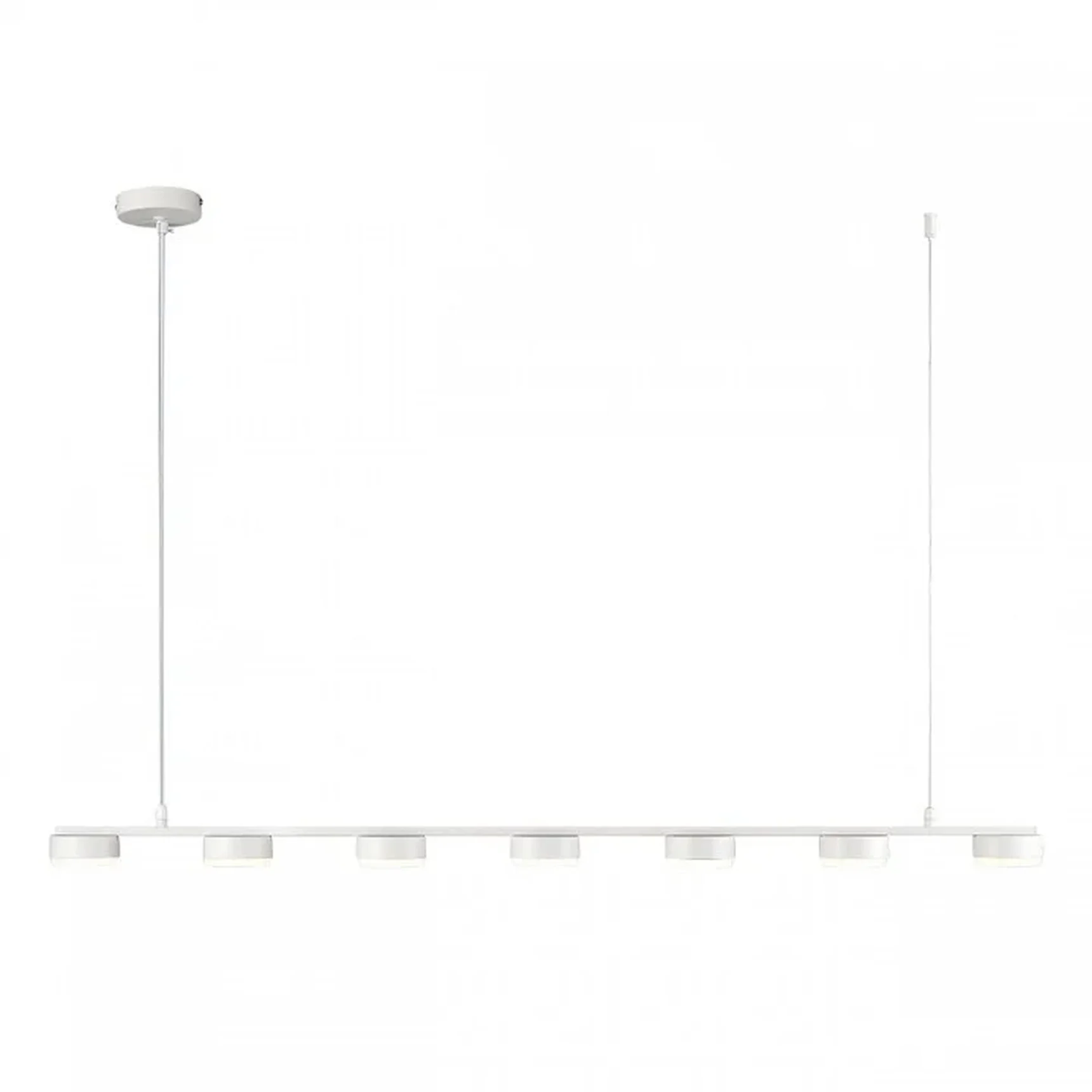 8265/7 COMFI LN26 металл, белый Светильник подвесной GX53 LED 7*7W 220V TORINA