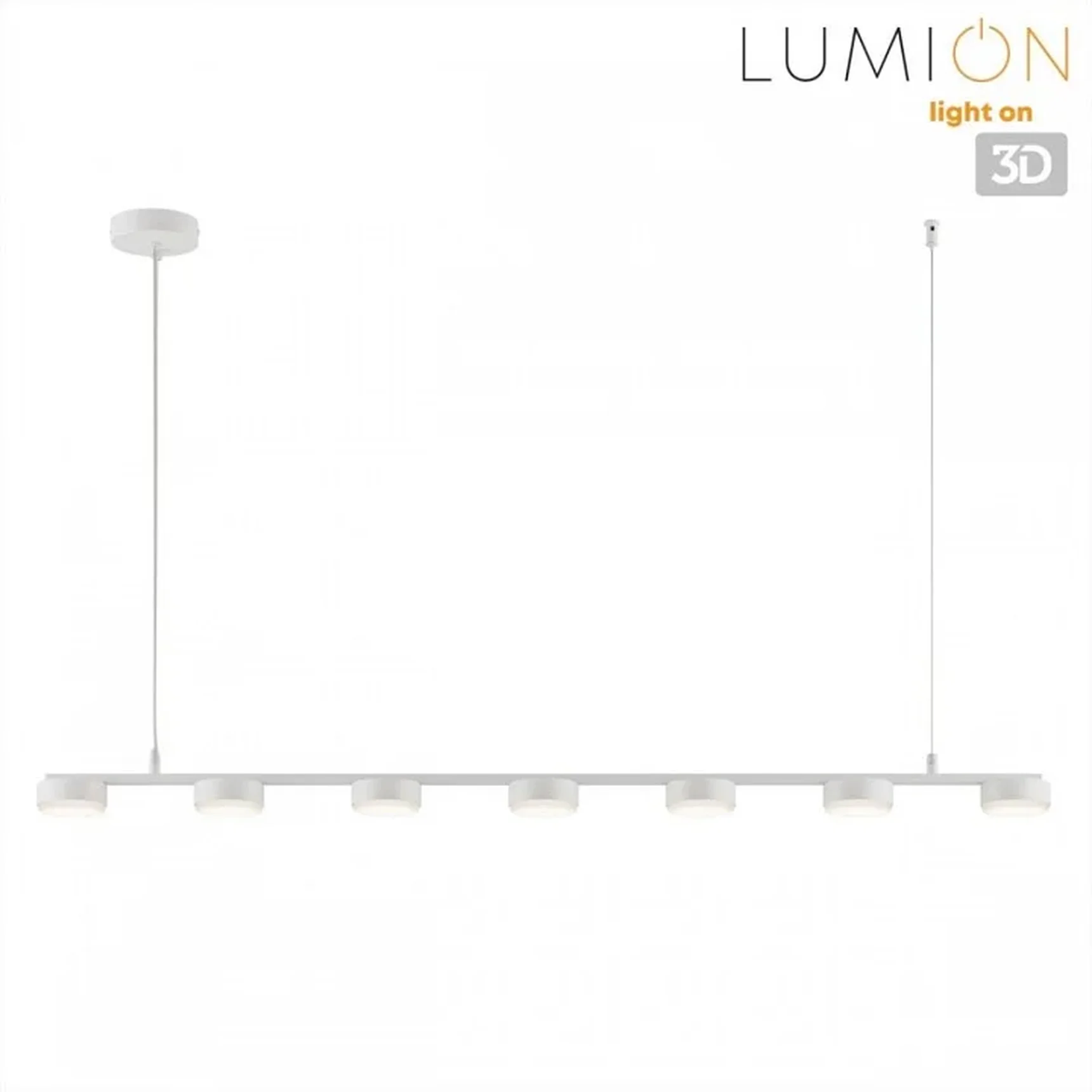 8265/7 COMFI LN26 металл, белый Светильник подвесной GX53 LED 7*7W 220V TORINA