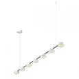 8265/7 COMFI LN26 металл, белый Светильник подвесной GX53 LED 7*7W 220V TORINA