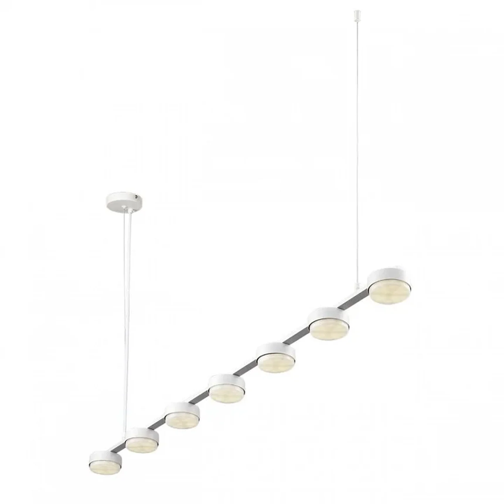 8265/7 COMFI LN26 металл, белый Светильник подвесной GX53 LED 7*7W 220V TORINA