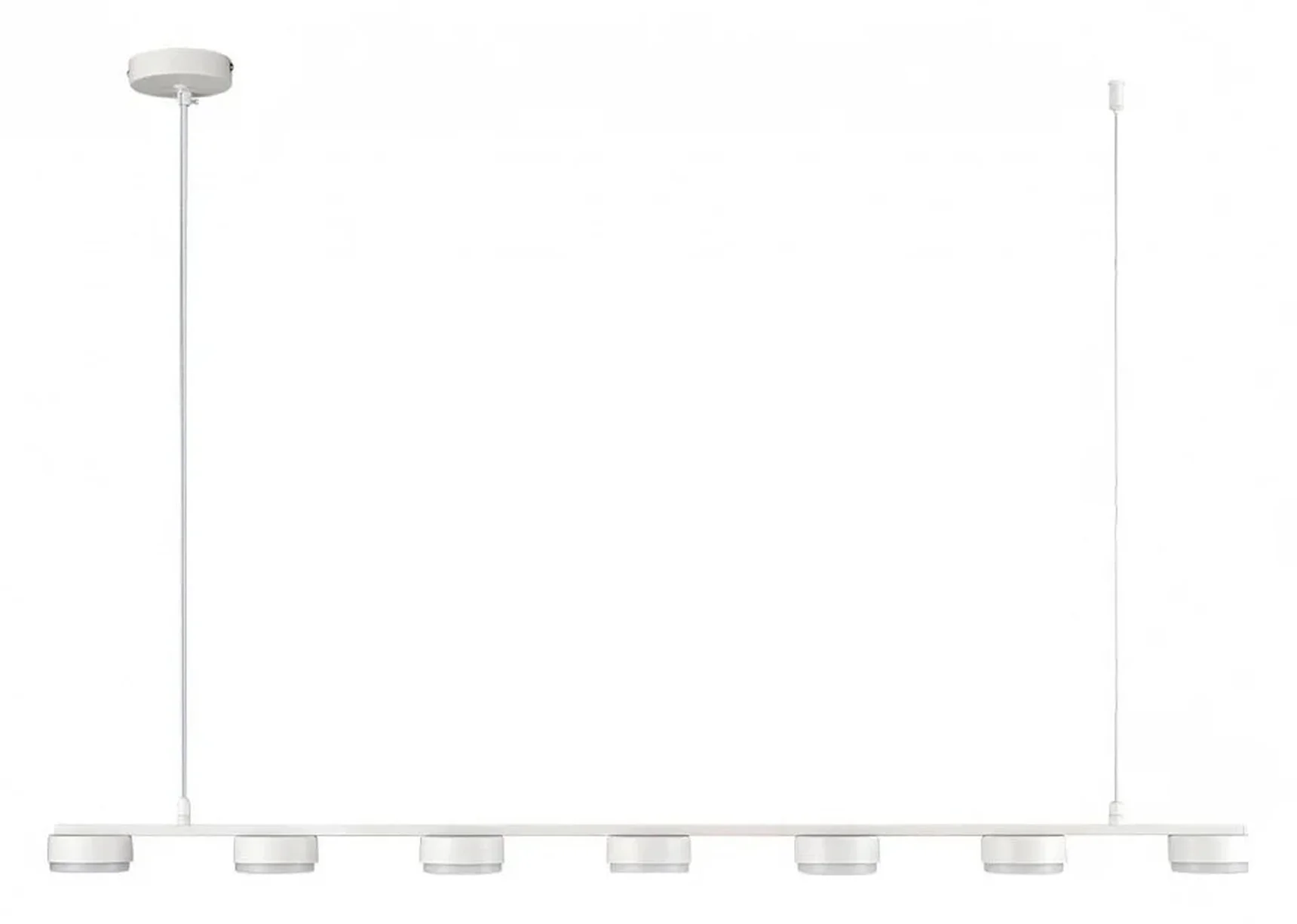 8265/7 COMFI LN26 металл, белый Светильник подвесной GX53 LED 7*7W 220V TORINA