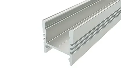 Профиль для светодиодной ленты накладной алюминиевый LC-LPS-1716-2 Anod