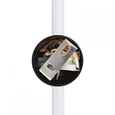 8308/12WL LEDIO черный, металл Настенный светильник с диммером LED 12W 3000K/4000/7000K 220V BRAM