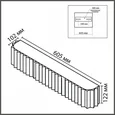 8326/6W MODERNI LN белый/зеленый, металл/текстиль/пластик Бра E14 6*40W 220V GOFERA