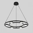 8340/6 MODERNI черный, металл Люстра подвесная GX53 LED 6*7W 220V TORINA