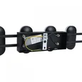 8342/15WL LEDIO LN черный/белый металл/акрил Бра LED 15W 4000K 220V OVELA