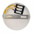 8368/1B ECO LN белый/бежевый, цемент/металл/джутовый шнур Подвесной светильникE27 LED 10W 220V BOHO