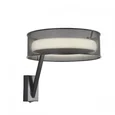 8370/15WL LEDIO LN черный, металл/силикон Бра LED 15W 3000/4000/6000K 220V ALVA