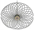 8379/10L LEDIO черный, металл/акрил Подвесной светильникLED 10W 3000K 220V CAMOMILE