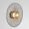8379/8WL LEDIO черный, металл/акрил Бра LED 8W 3000K 220V CAMOMILE