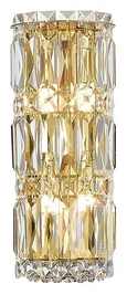 NEWPORT 8450 8455/A gold , Бра, Gold Clear crystal L13,5*H34*Sp8,5 cm G9 4*60W