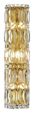 NEWPORT 8450 8456/A gold , Бра, Gold Clear crystal L13,5*H54,5*Sp8,5 cm G9 6*60W
