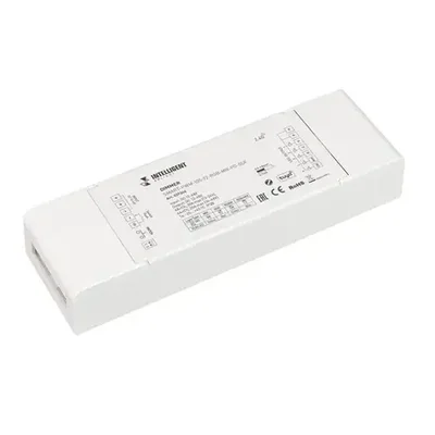 INTELLIGENT ARLIGHT Диммер SMART-PWM-105-72-RGB-MIX-PD-SUF (12-48V, 5x6A, ZB, 2.4G) (IARL, IP20 Пластик, 5 лет)