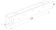 Slim Magnetic L01 Трековый светильник 10W 3000K белый 85000/01 85000/01