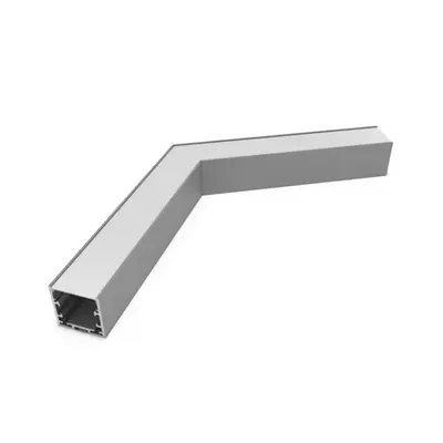 Соединитель RVE-CONNECT-120 угловой 120° для встраиваемого профиля 35x35 мм.