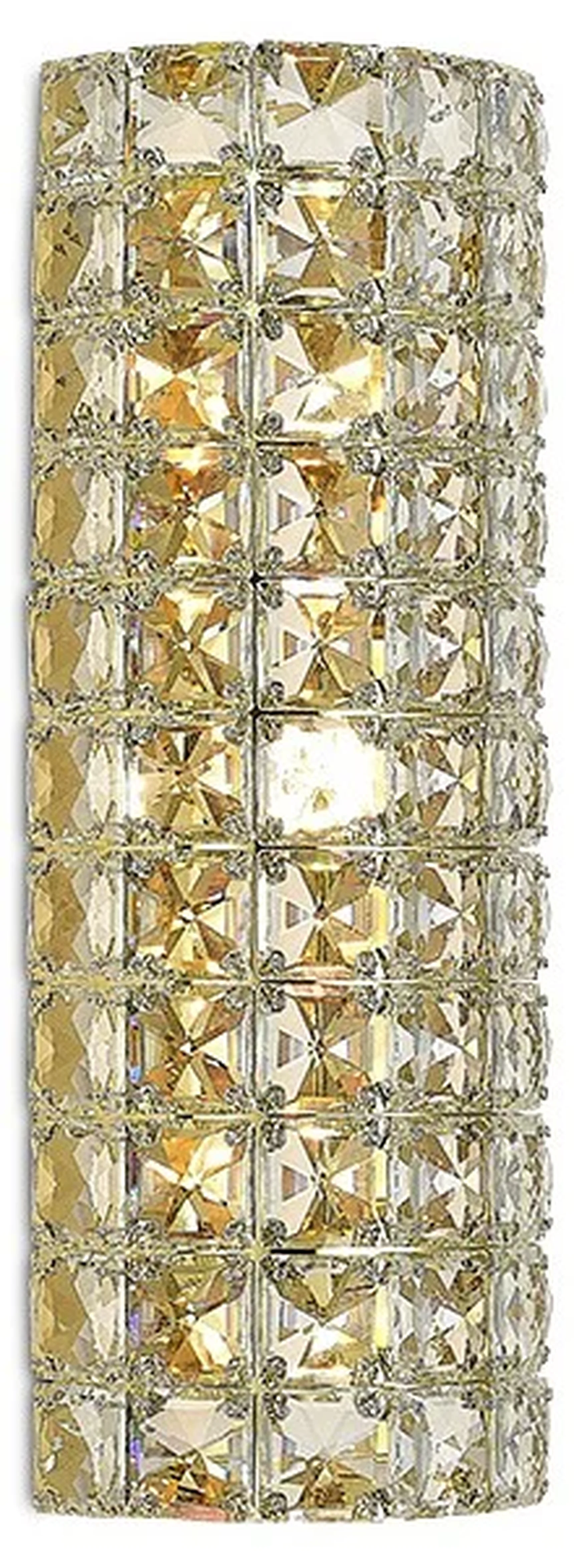 NEWPORT 8510 8513/A gold , Бра, Gold Clear crystal L13*H36*Sp10 cm G9 3*40W