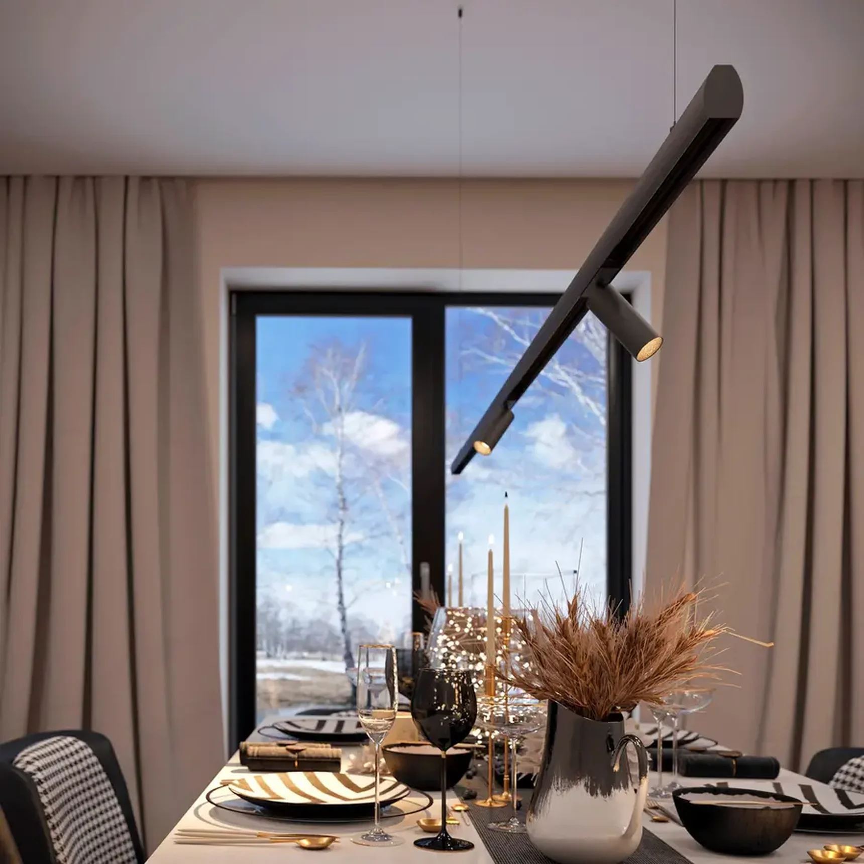 Трек MAG-TRACK-2540-2000 (BK) (Arlight, IP20 Металл, 5 лет)