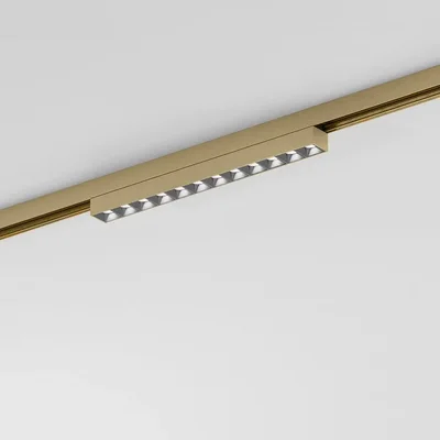 Brass Line Трековый светильник 10W 4000K латунь 85528/01