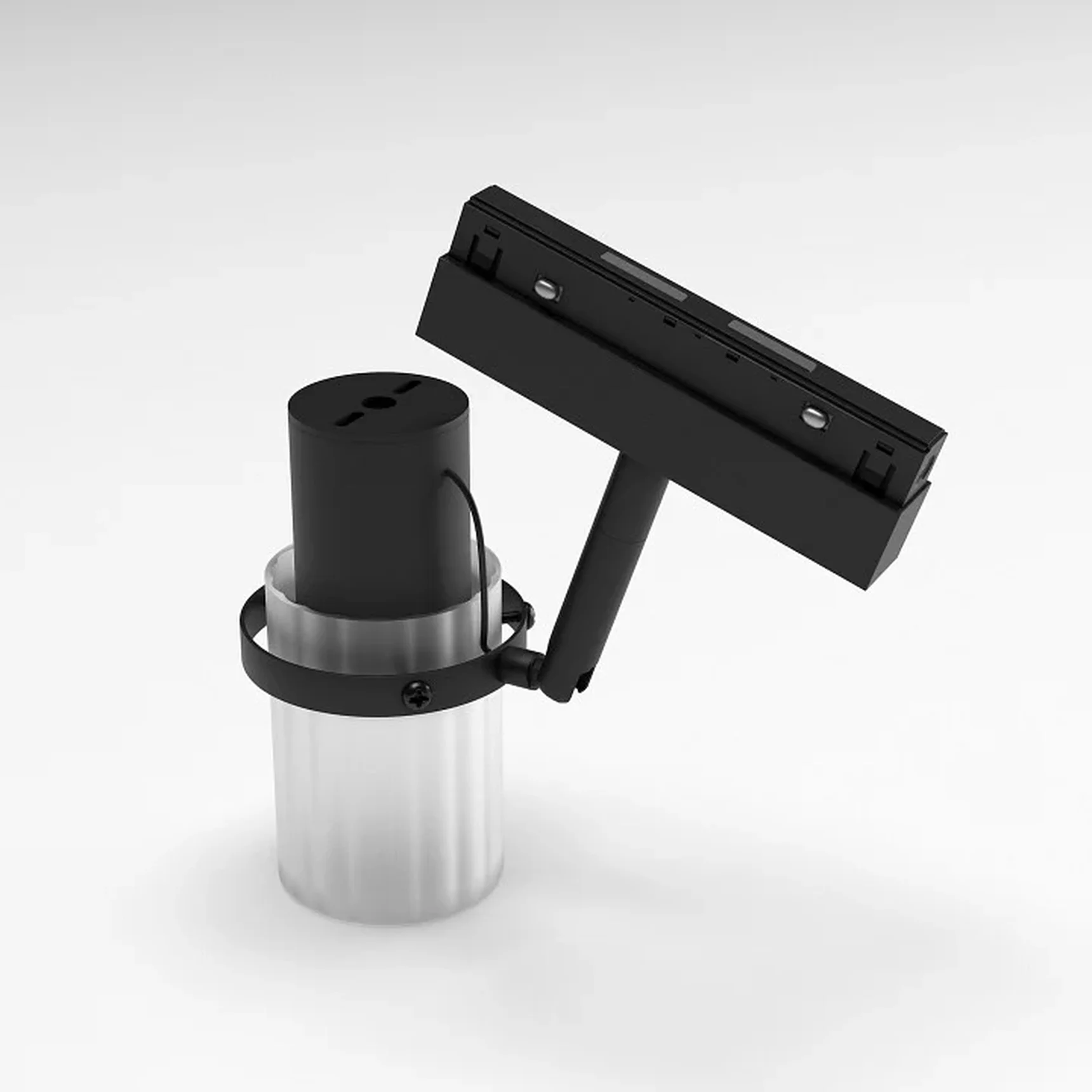 Slim Magnetic Трековый светильник 10W 4000K черный 85532/01