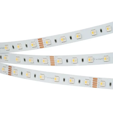 Лента RT 2-5000 24V RGBW-One Day 2x (5060, 300 LED, LUX) (Arlight, 19.2 Вт/м, IP20)